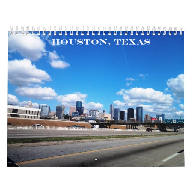 Houston, Texas - Calendar (Cover)