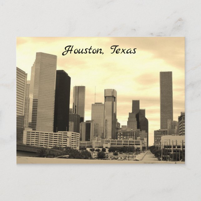Houston, Texas - Carte postale (Devant)