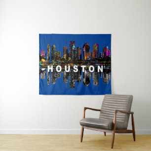Houston, Texas covered in graffiti  Tapestry