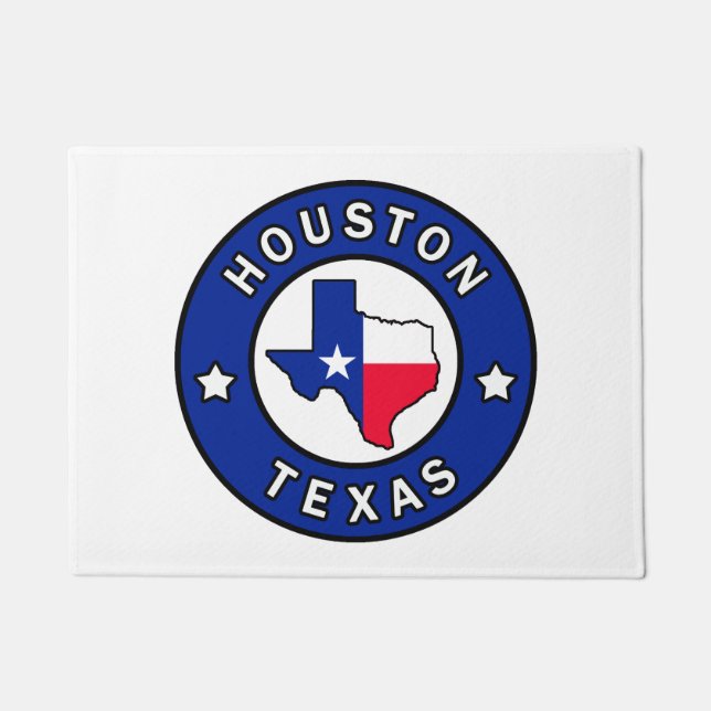 Houston Texas Doormat (Front)