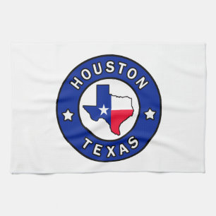 Houston Texas Kitchen Towel