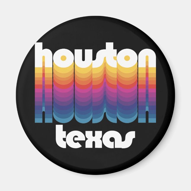 Houston,Texas Magnet (Front)
