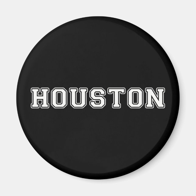 Houston Texas Magnet (Front)