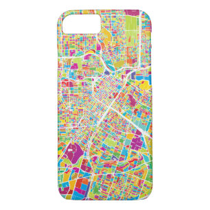 Houston, Texas   Neon Map Case-Mate iPhone Case