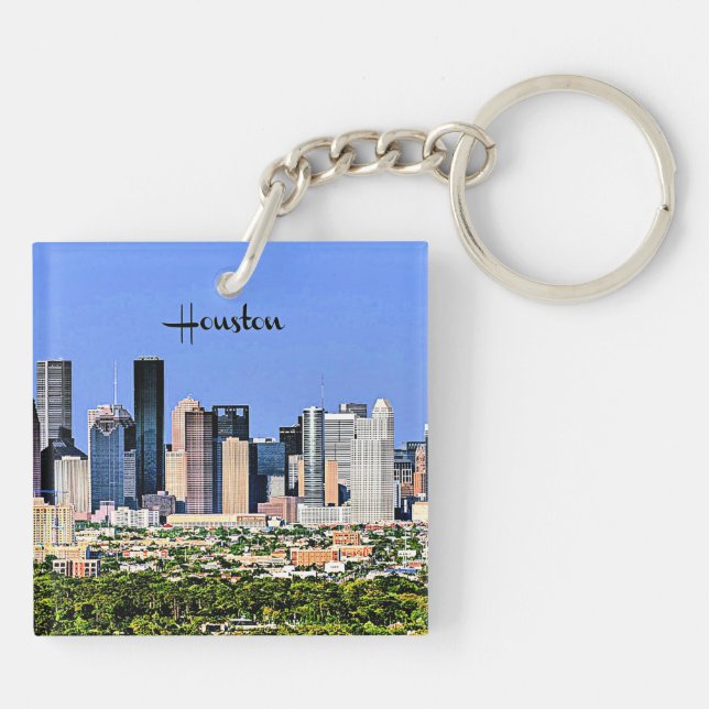 Houston, Texas pittoresque, photo de la ville (Dos)