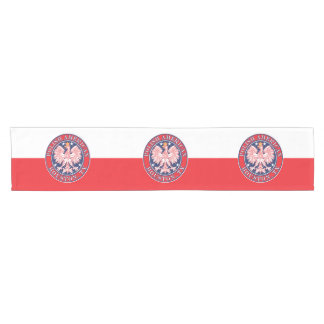 Houston Texas Polish American Eagle Short Table Runner