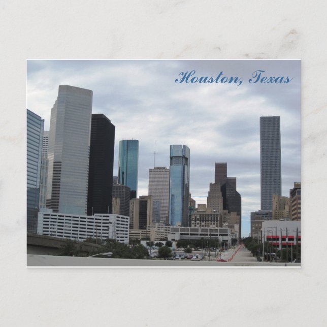 Houston, Texas Postcard (Front)