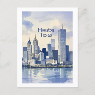 Houston Texas Postcard