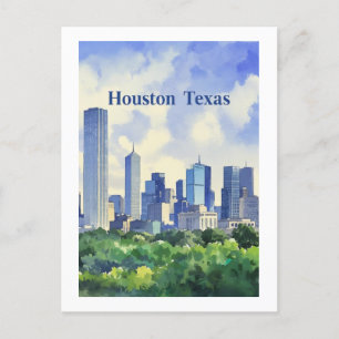 Houston Texas Postcard