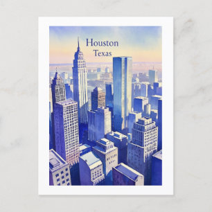 Houston Texas Postcard