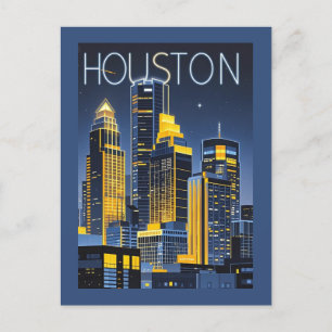 Houston Texas Postcard