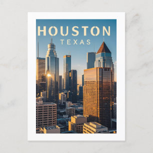 Houston Texas Postcard