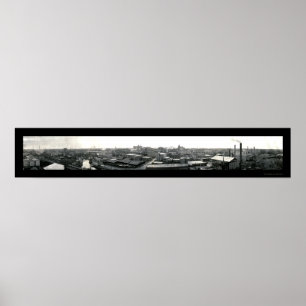 Houston Texas Skyline Photo 1909 Poster