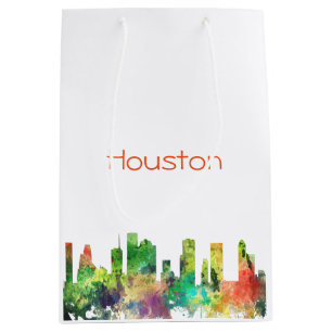 HOUSTON TEXAS SKYLINE SP - MEDIUM GIFT BAG