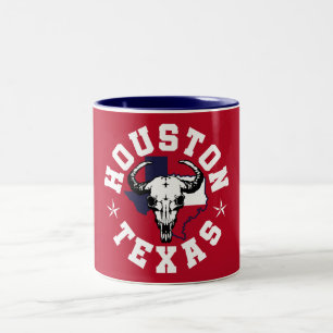 Houston,Texas Two-Tone Coffee Mug