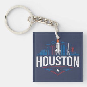 Houston Texas United States of America Keychain