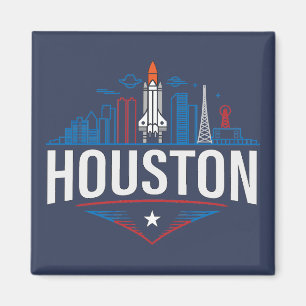 Houston Texas United States of America Magnet