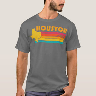 Houston Texas Vintage Distressed Souvenir T-Shirt