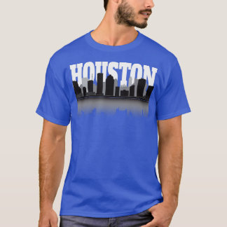Houston The City Wit No Limits Skyline Silhouette T-Shirt