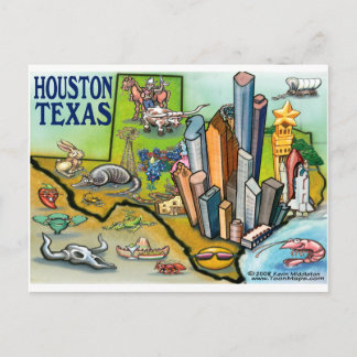 Houston TX Postcard
