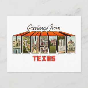 Houston TX Postcard
