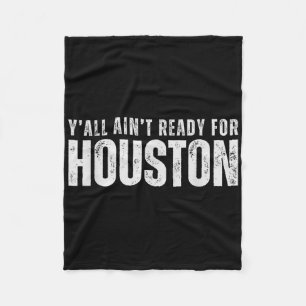 Houston Vs All Yall Fleece Blanket