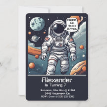 Houston, We Have A Birthday! Astronaut Birthday