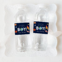 Houston We Have A Boy Space Galaxy Baby Shower