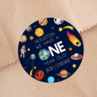 Houston We Have A One Year Old 1st Birthday Party