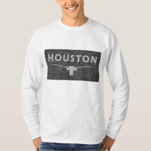 HOUSTON We have a problem Brick Wall Design T-Shirt