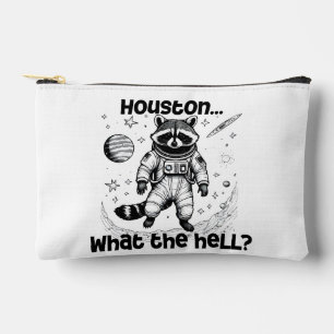 Houston... What the hell? Adorable Raccoon magnet Accessory Pouch