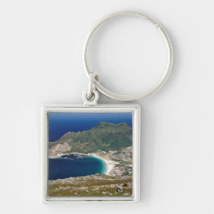 Hout Bay, The Sentinel And Atlantic Ocean Keychain