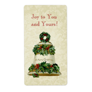 Houx vintage Bell CH005 de Noël