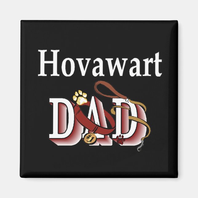 Hovawart dad Magnet (Front)