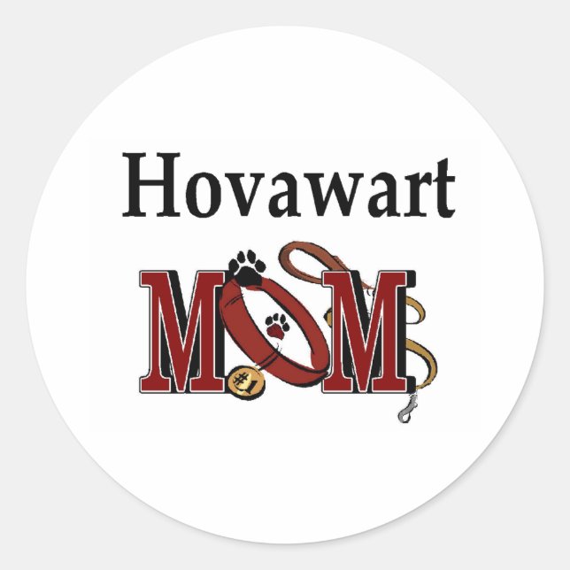 Hovawart Mom Sticker (Front)