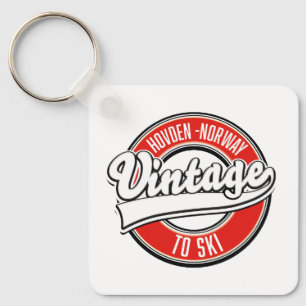 hovden norway logo keychain