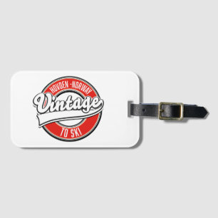 hovden norway logo luggage tag