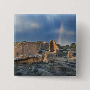 Hovenweep Castle, Hovenweep National Monument, 2 Inch Square Button