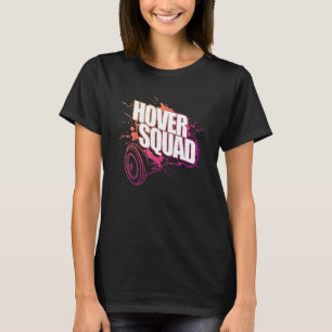 Hover Squad  Cool Peach Pink Gyro Hoverboard T-Shirt