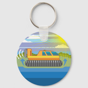Hovercraft Keychain