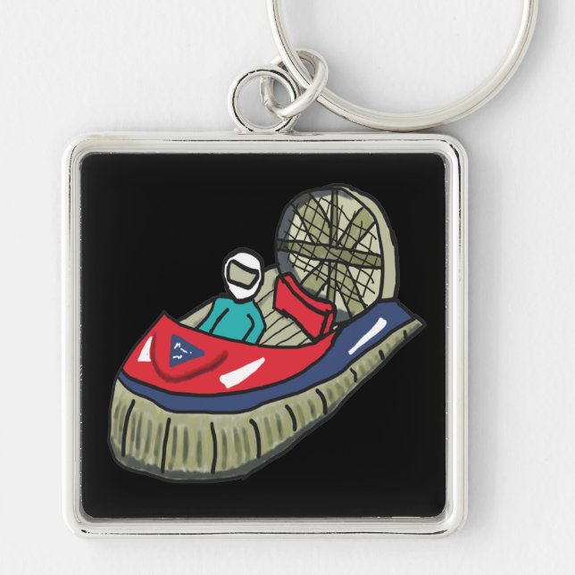 Hovercraft Keychain (Front)