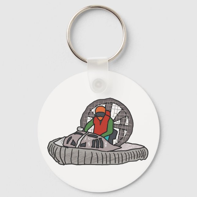 Hovercraft Keychain (Front)