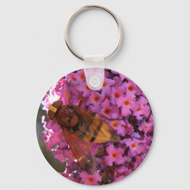 Hoverfly Keychain (Front)