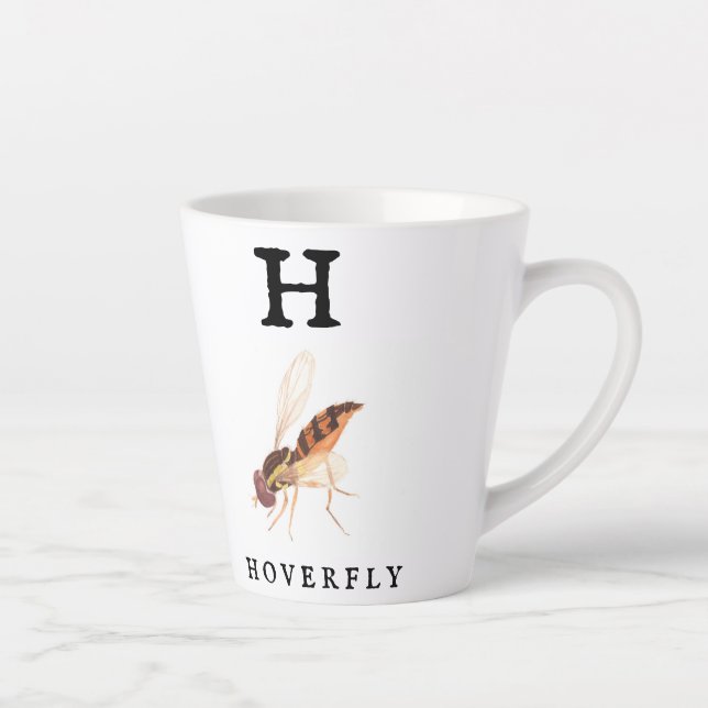 Hoverfly  latte mug (Right)