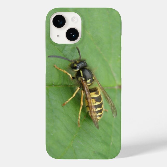 Hoverfly on a Leaf Case-Mate iPhone Case (Back)