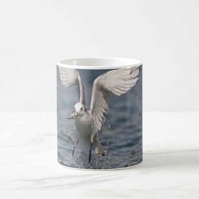 Hovering Kittiwake Coffee Mug (Center)