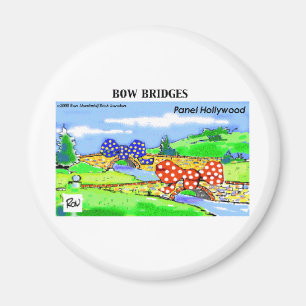 How 2 Wrap A Bridge As A Gift Funny Gifts & Tees Magnet
