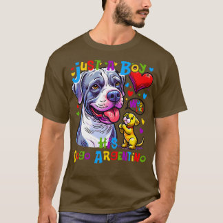 How a Boy and His Dogo Argentino Became Best Frien T-Shirt