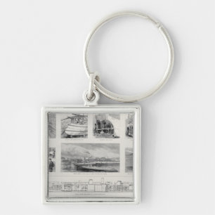How a Torpedo Boat is Built Keychain