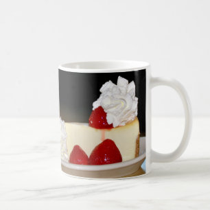 How about a little cheesecake? coffee mug